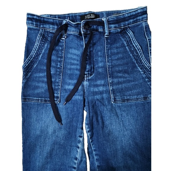 Judy Blue Jogger With Drawstring Jeans Size 9/29 - Picture 3 of 6